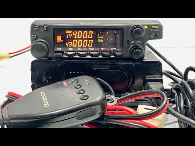 ✨Kenwood TM-732 VHF/UHF 15/13W + DC + Mic✨ - YouTube