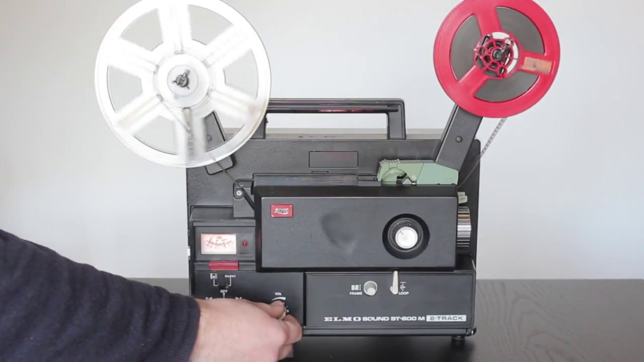 Elmo Sound ST 600 M Super 8 Projector - YouTube