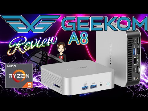 GEEKOM A8 MINI PC RYZEN 9 8945HS 32GB Ram RADEON 780M Best