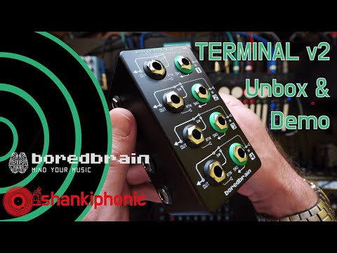 boredbrain terminal v2: unbox & demo - YouTube