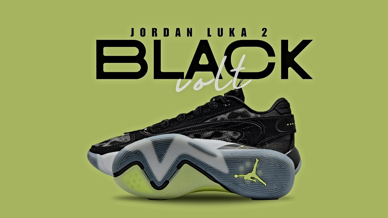 BLACK VOLT 2024 Jordan Luka 2 PF DETAILED LOOK AND RELEASE