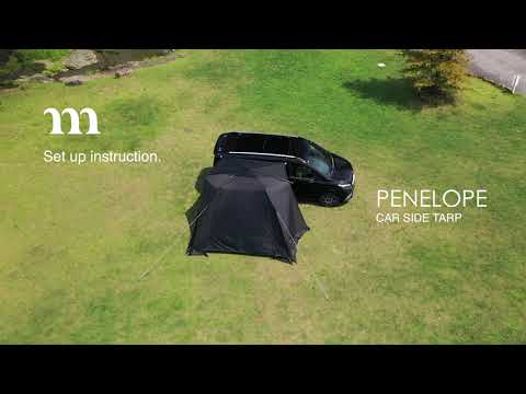 設営動画】muraco PENELOPE CAR SIDE TARP - YouTube