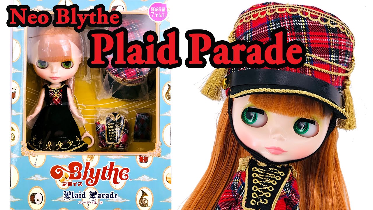 Neo Blythe】Plaid Parade - Unboxing -【Blythe Doll】- ตุ๊กตาบลายธ์