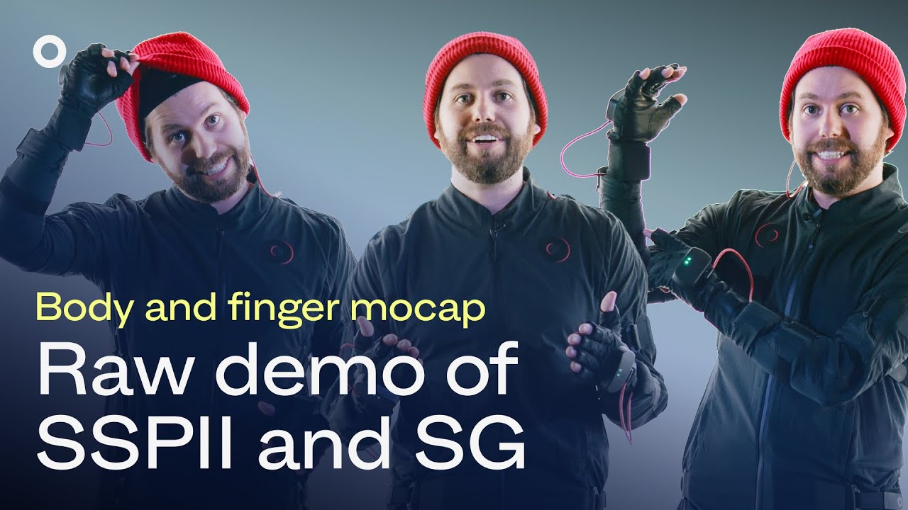 Unedited Rokoko Mocap Demo | Smartsuit Pro II, Smartgloves, Rokoko