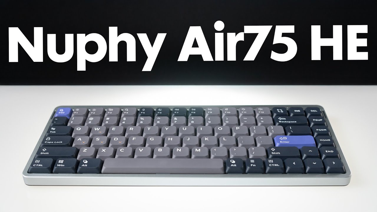 I*】様 NuPhy AIR75 HE ロープロ ラピトリ ゲーミングキーボード