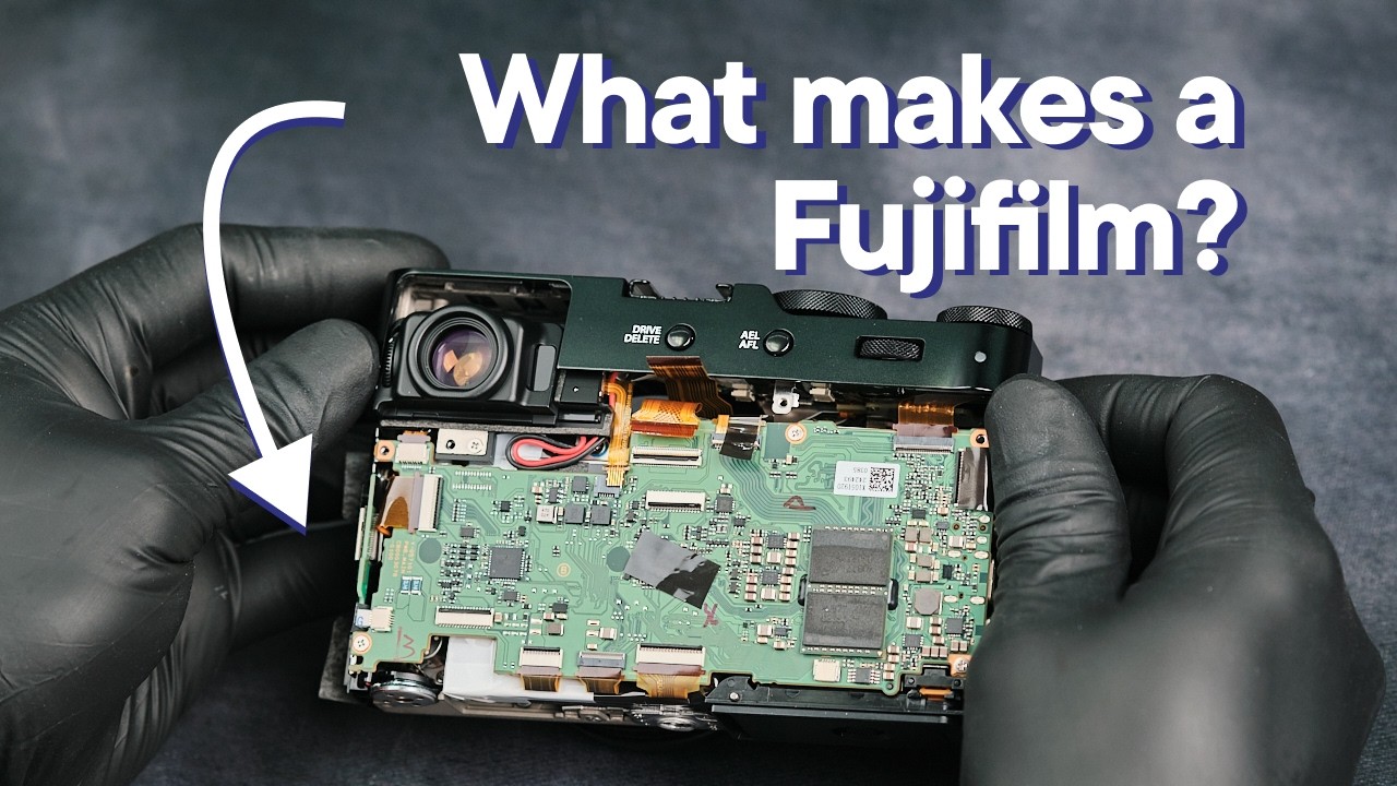 Fujifilm X100VI Teardown + Disassembly | Infrared Conversion - YouTube