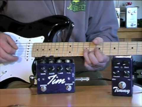 Paul Cochrane Tim & Timmy V1 V2 Overdrive Pedal - Play and compare