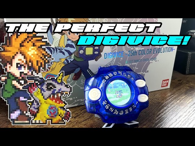 DIGIVICE COLOR EVOLUTION 25TH REVIEW DX SET YAMATO DIGIMON - YouTube