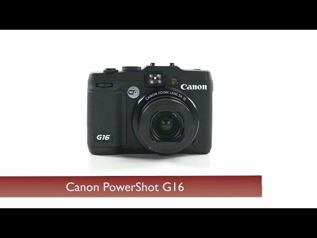Canon PowerShot G16 - YouTube