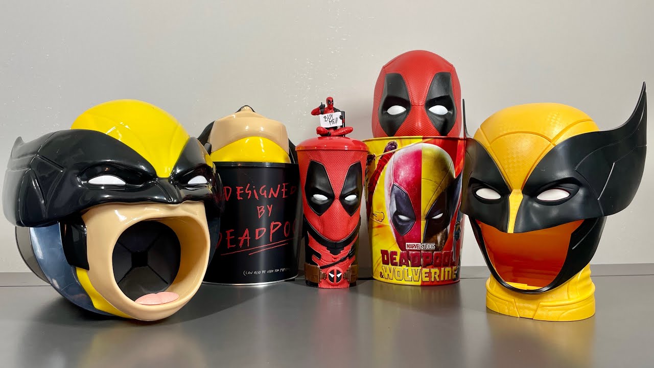 Deadpool and Wolverine RARE POPCORN BUCKET | 4K - YouTube