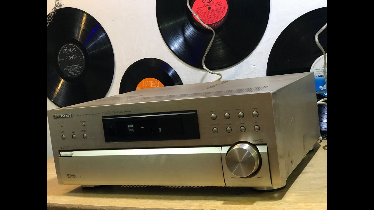 Pioneer VSA-D7-AV Digital Surround Amplifier - Specs