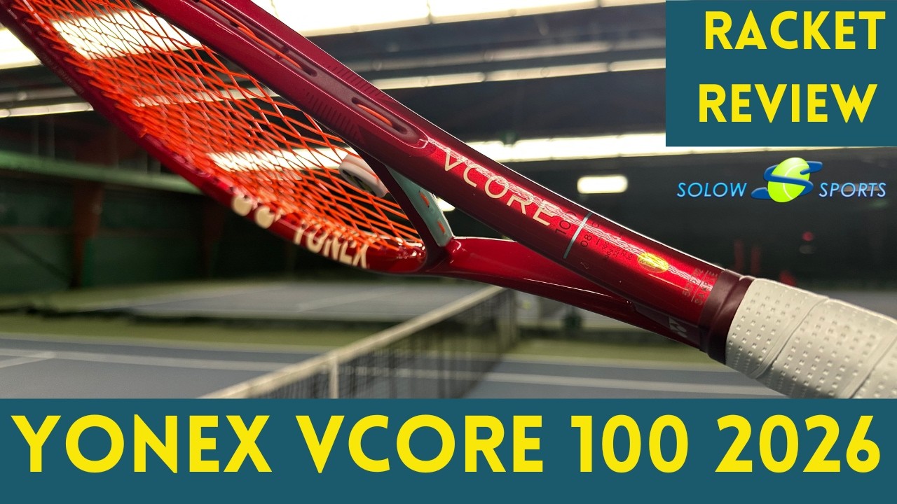 Yonex Vcore 100 2026 (Gen 8) Tennis Racket Review - YouTube