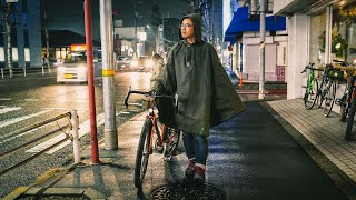 Why use the Carradice Ducks Back Poncho when commuting by bicycle