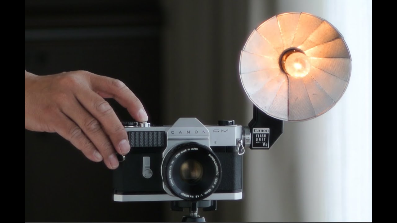 第54回 キヤノン フラッシュユニットモデル V-2 | フラッシュバルブ
