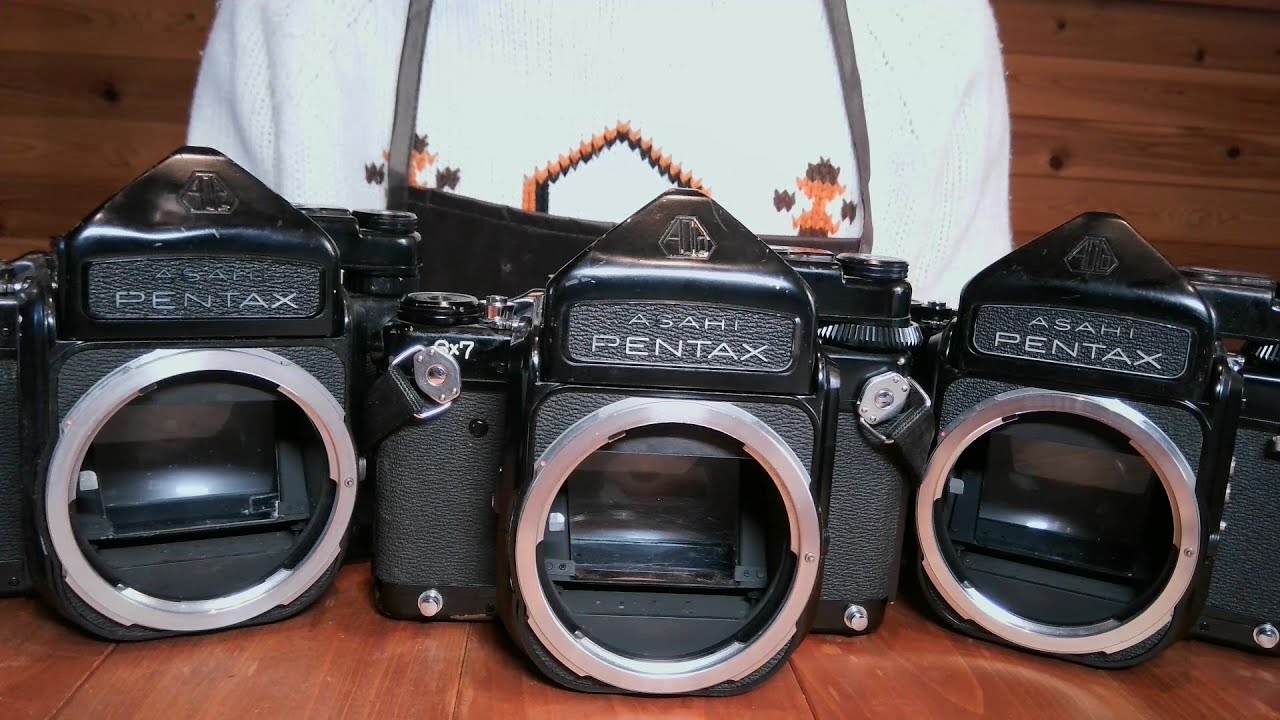 バケペン】中判一眼レフカメラ・PENTAX 6x7(67)前期・後期の見分け方
