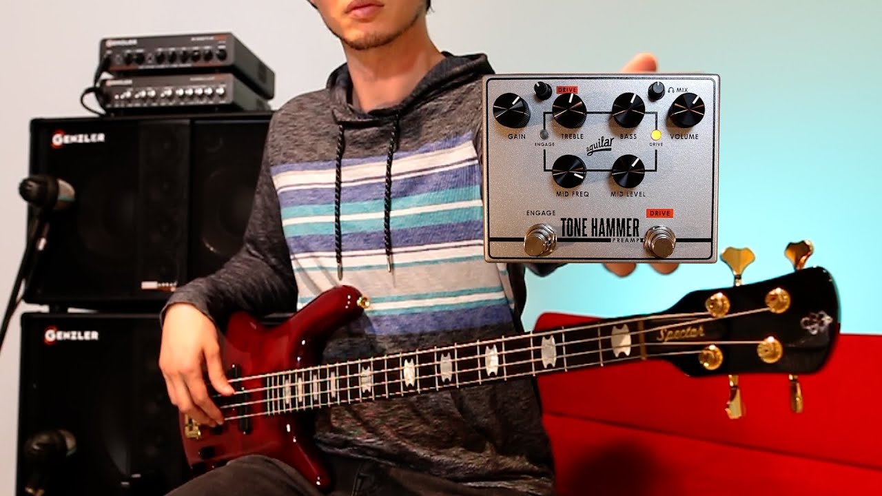 Introducing the TONE HAMMER PREAMP V2 from AGUILAR | Demo by Nate