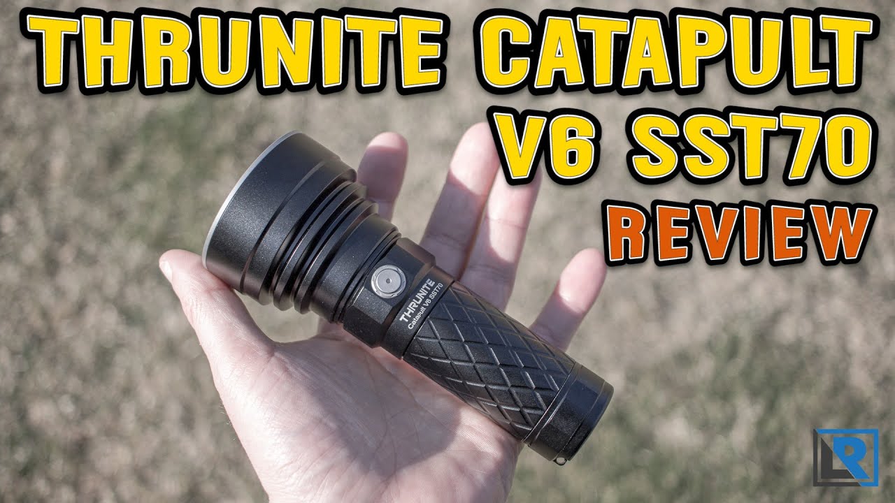 Thrunite Catapult V6 SST70 Review & Comparison (2836 Lumens, USB-C