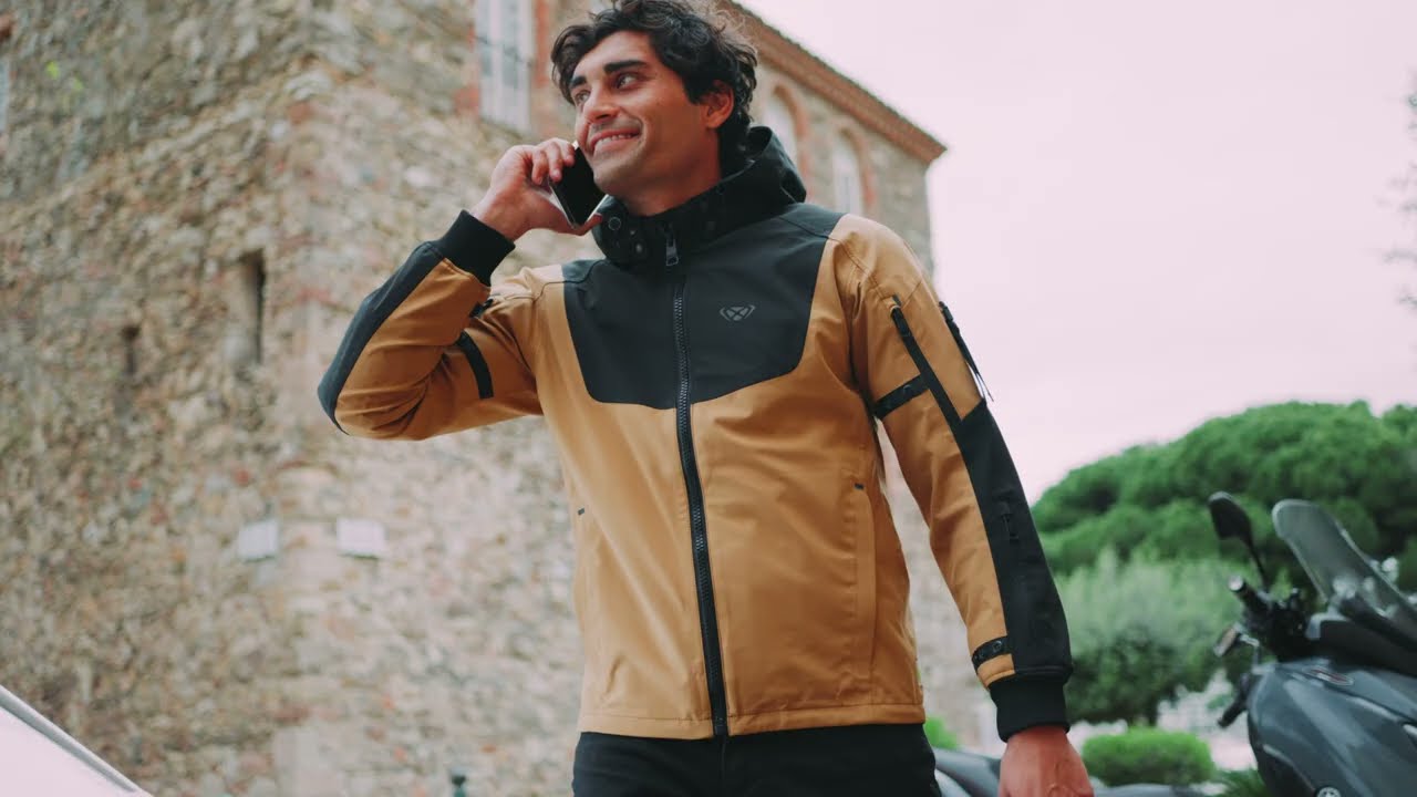 IXON（イクソン）M-BURNING WP A 秋冬オールシーズンジャケット(CAMEL