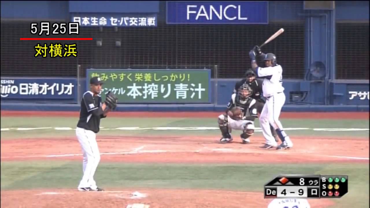 ロッテ岡田幸文2013年ファインプレー詰め合わせ - YouTube