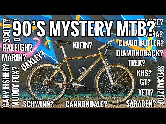 What is it? 90s Mystery Bike Teardown. - YouTube