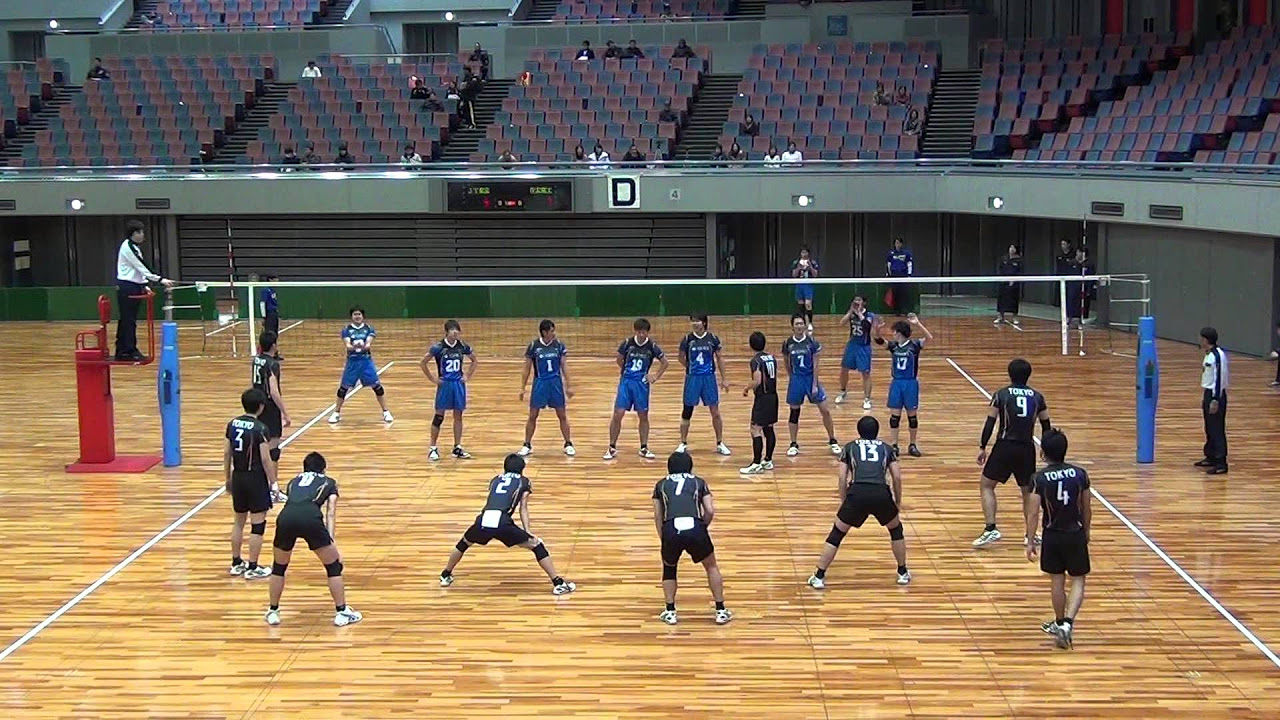 第83回全日本9人制バレーボール総合男子選手権大会 準決勝 住友電工