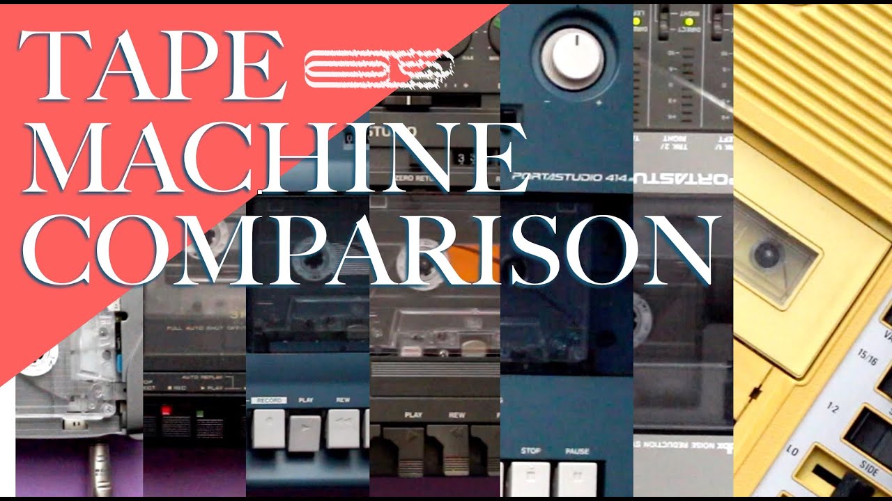 Tape Loop Played on 7 Machines, Back to Back - YouTube