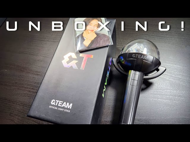 &TEAM Lightstick Unboxing - YouTube