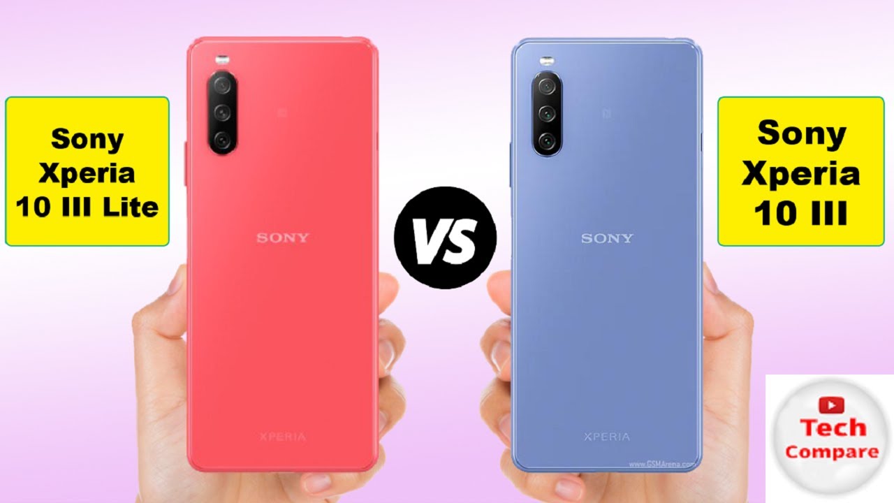 Sony Xperia 10 III Lite vs Sony Xperia 10 III : Full Comparison