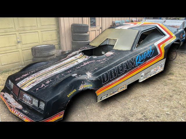 Vintage FUNNY CAR Body Found and Documented - YouTube