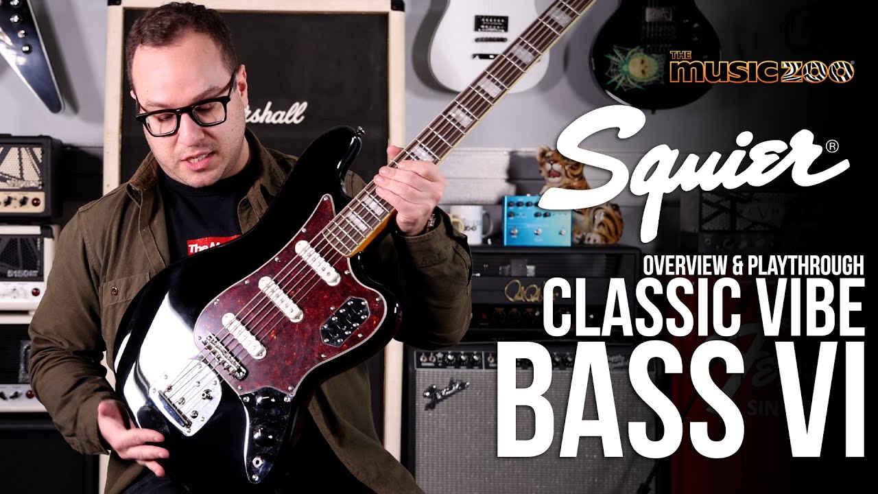 Squier Classic Vibe Bass VI - What is it, and how do you use it