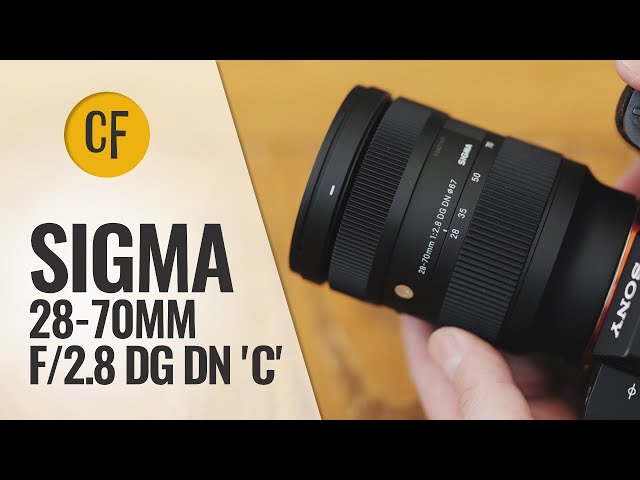 Sigma 28-70mm f/2.8 DG DN 'C' lens review with samples - YouTube