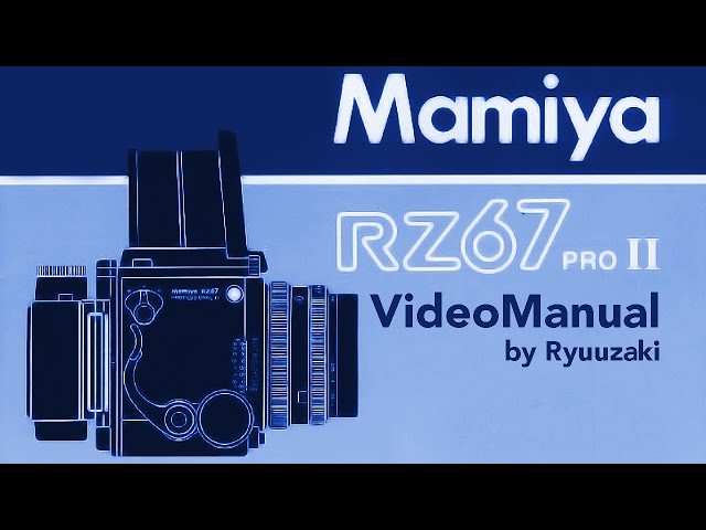 RZ67 Pro II Video Manual : 14 - LED Monitor Lamps & Warning Sounds