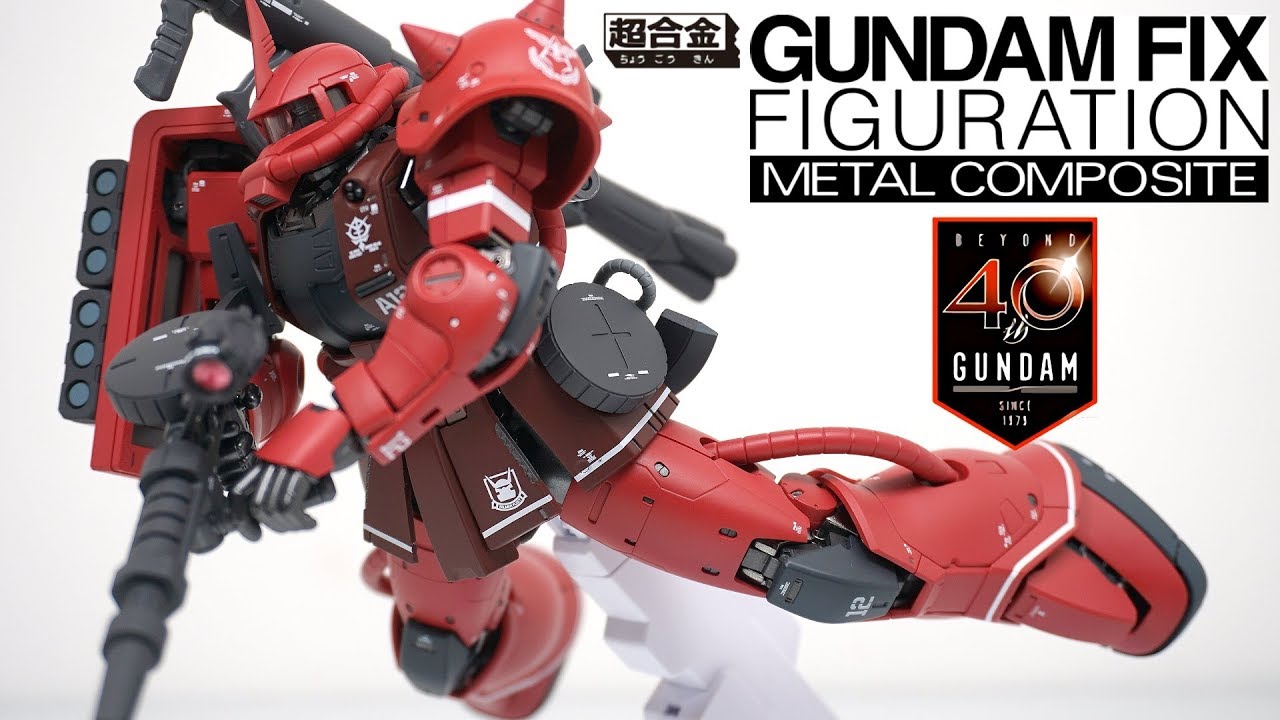 Super Alloy] GUNDAM FIX FIGURATION METAL COMPOSITE MS-06S CHAR'S