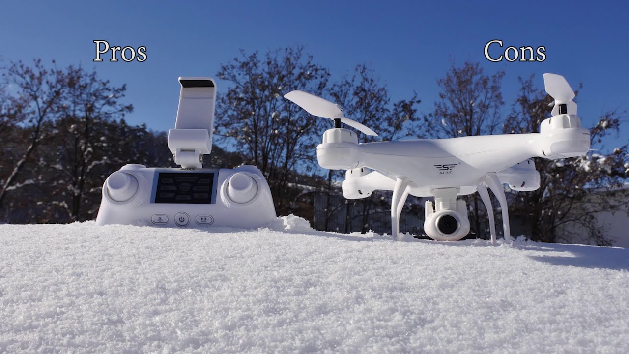 SJRC S20W GPS FPV Follow Me Camera Drone Flight Test Review - YouTube