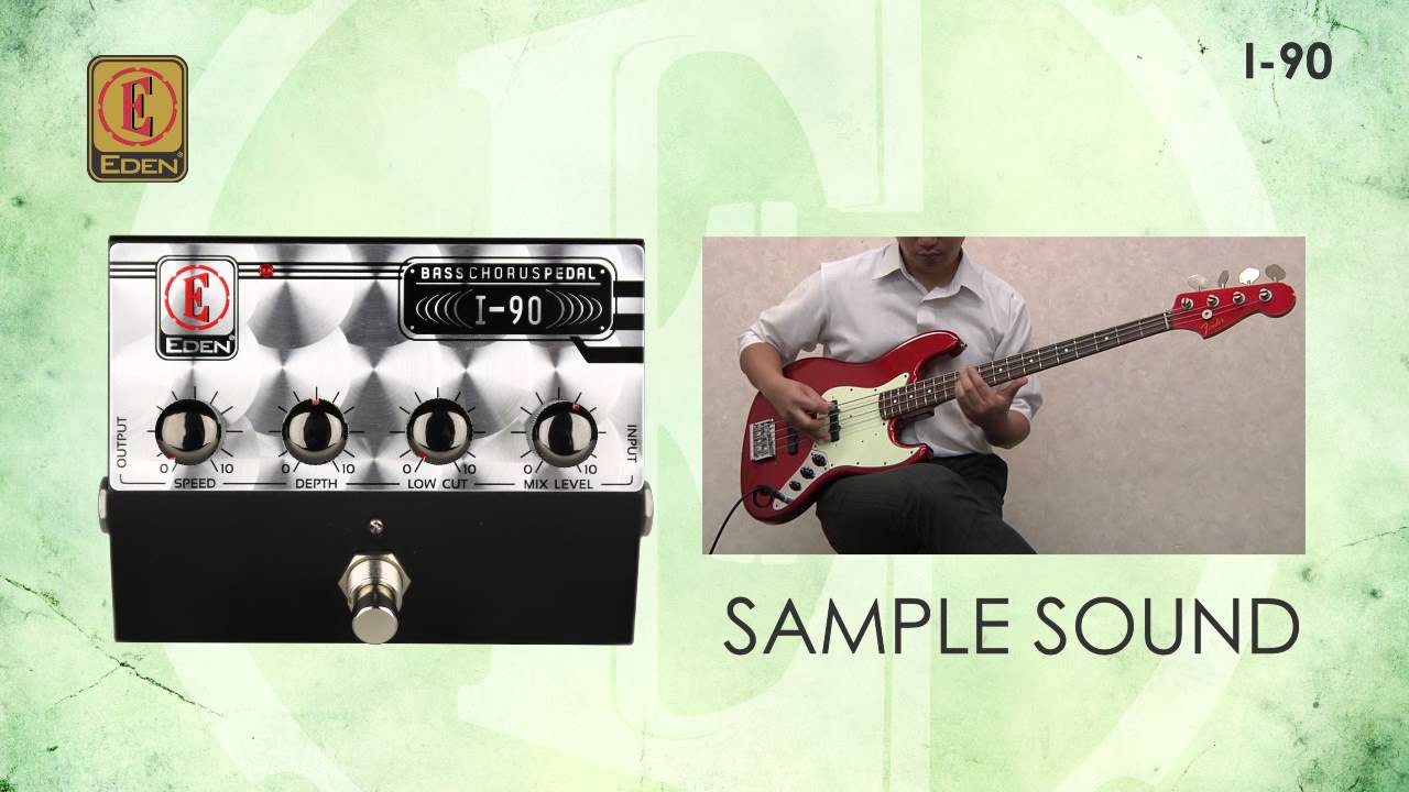 EDEN ベース用エフェクター I-90 - YouTube