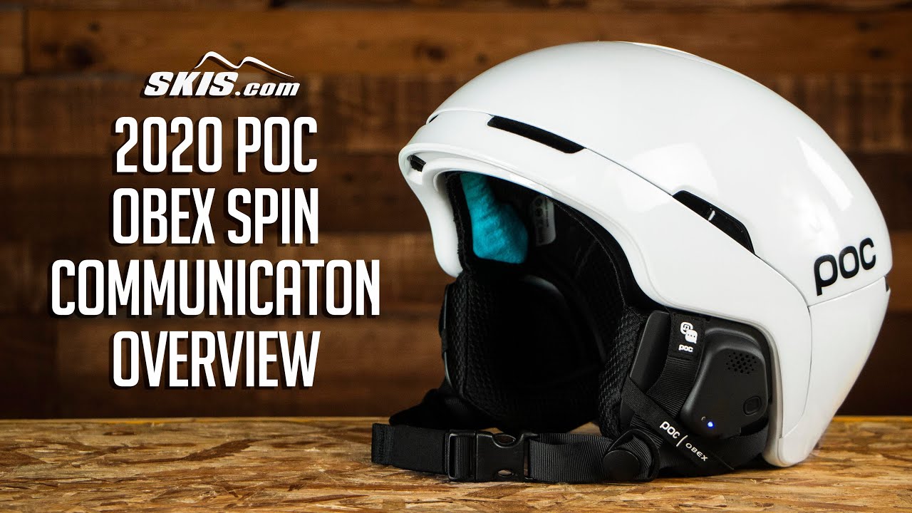 2021 POC Obex Spin Communicaton Helmet Overview by SkisDotCom