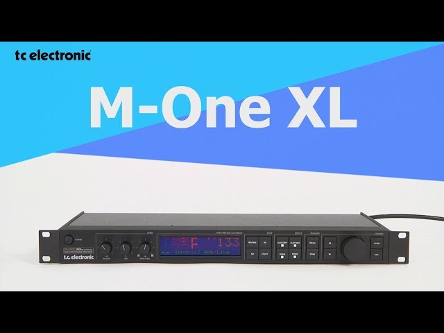 TC ELECTRONIC / マルチエフェクト・プロセッサー M-One XL - YouTube