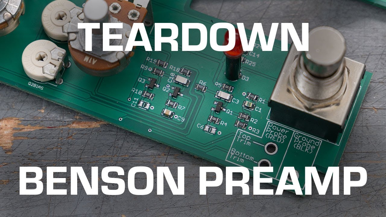 benson preamp clone - YouTube