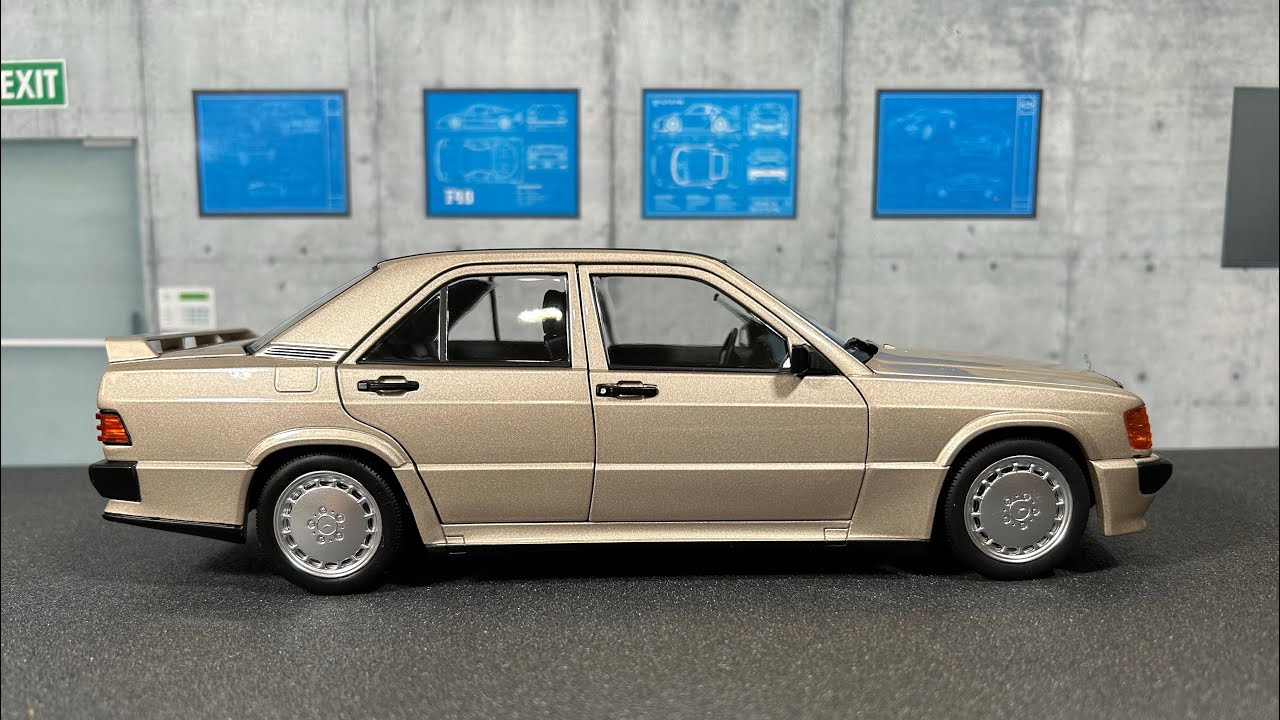1:18 Mercedes-Benz 190E 2.3-16 by Norev - YouTube