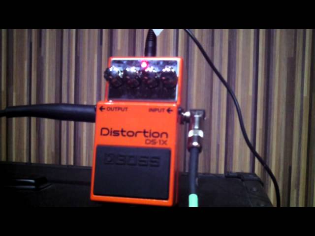 試奏動画】BOSS DS-1X Distortion ディストーション エフェクター