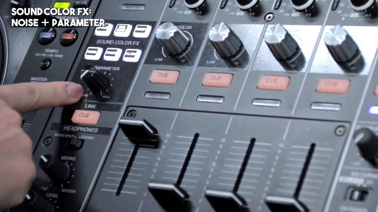 DJ peechboyのDJM-900NXS2レクチャー「SOUND COLOR FX／PARAMETER編 2