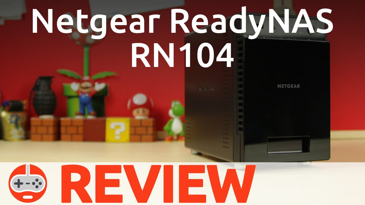 Netgear ReadyNAS RN104 Review - Gaming Till Disconnected - YouTube