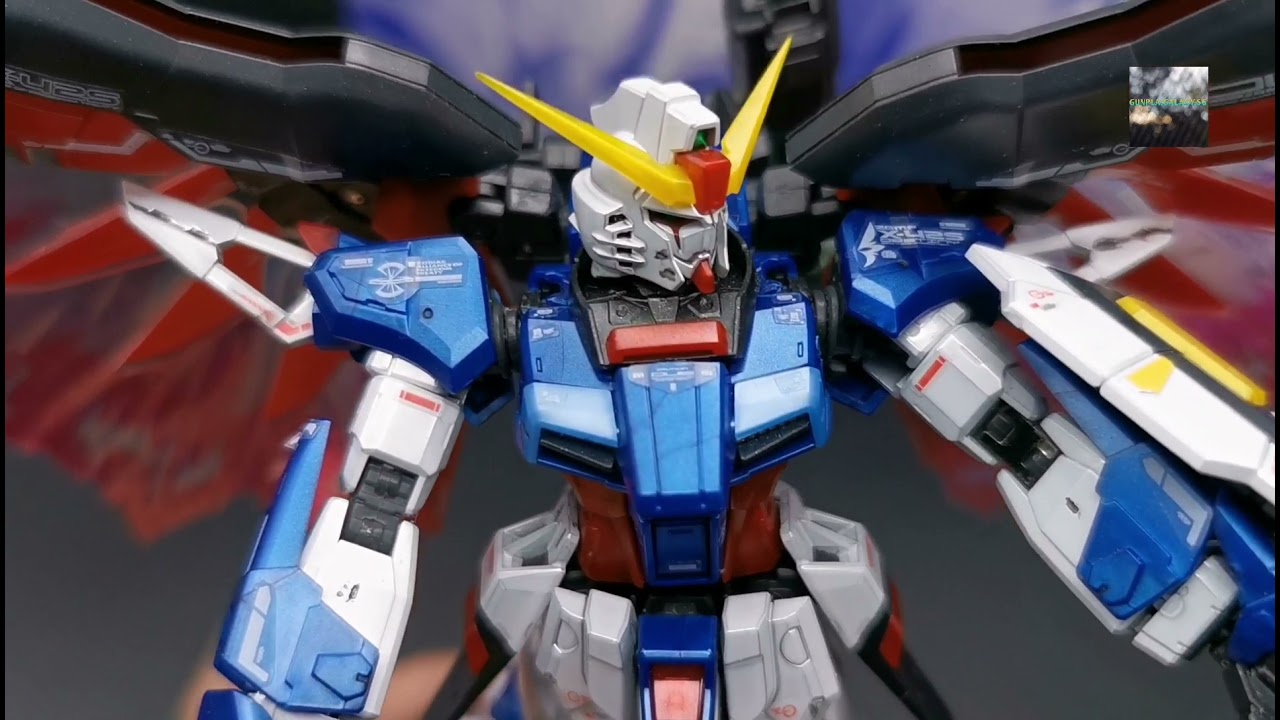 RG 1/144 DESTINY GUNDAM (TITANIUM FINISH) - YouTube