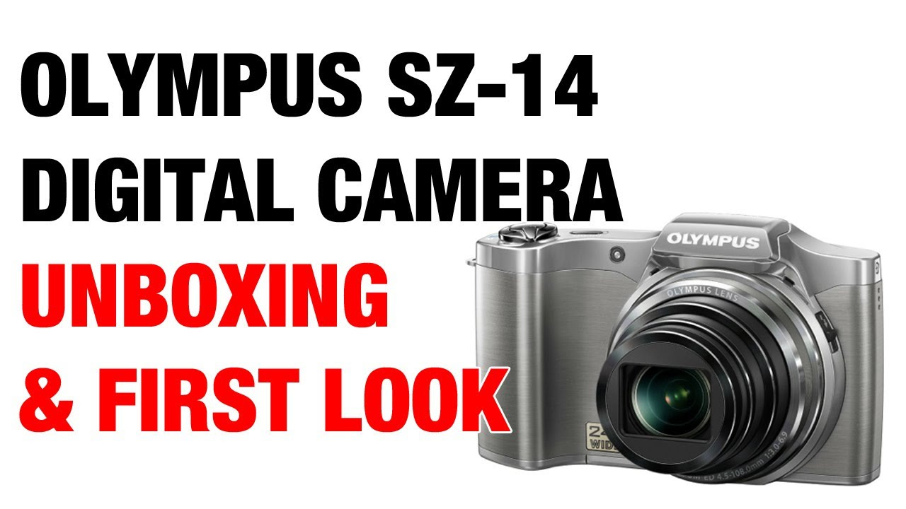 Olympus SZ-14 Digital Camera Unboxing & First Look - YouTube