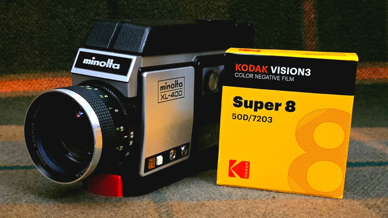 Minolta XL-400 (Super 8) Review with Sample Photos - YouTube