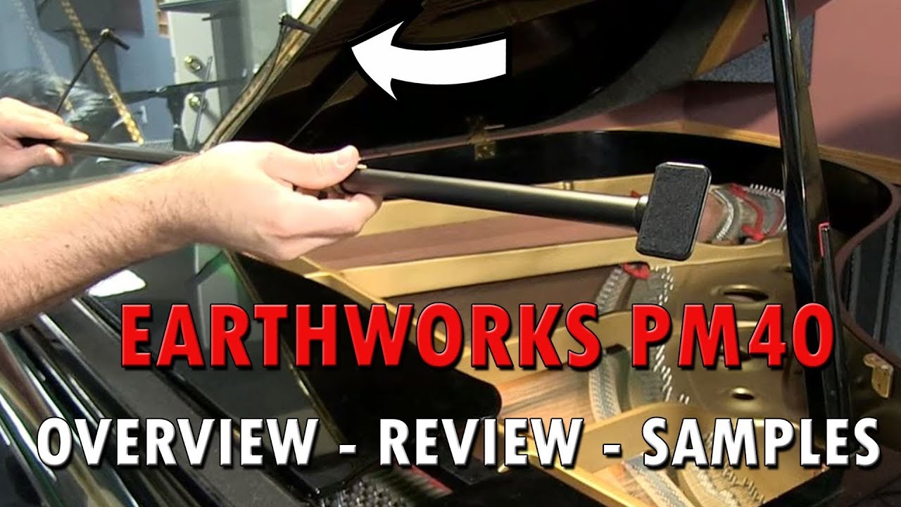 Earthworks PM40 PM40T Piano Microphone System Review with Samples