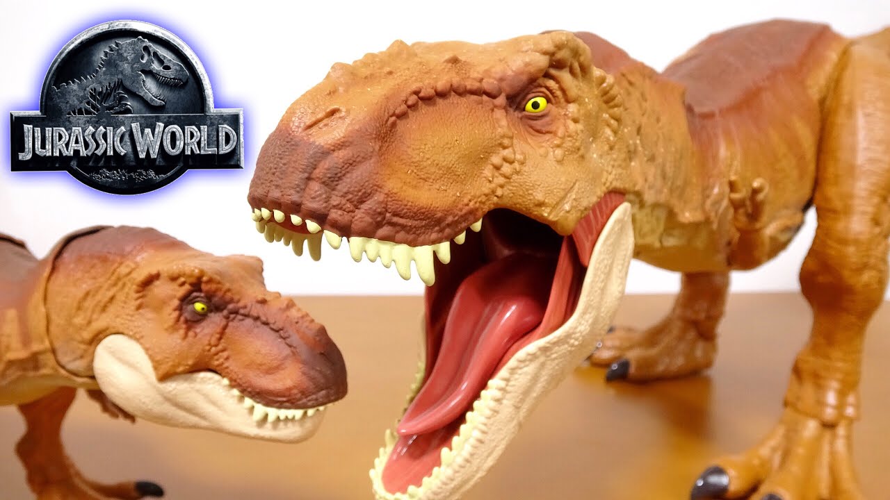 デカすぎ注意】全長1mクラスのT-REXが部屋に立つ！『ジュラシック