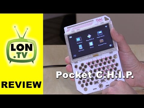 Pocket CHIP Review - Enclosure for the $9 C.H.I.P. Mini Computer