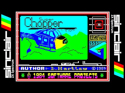 SUPER CHOPPER -=Classic Gaming=- Walkthrough, ZX Spectrum - YouTube