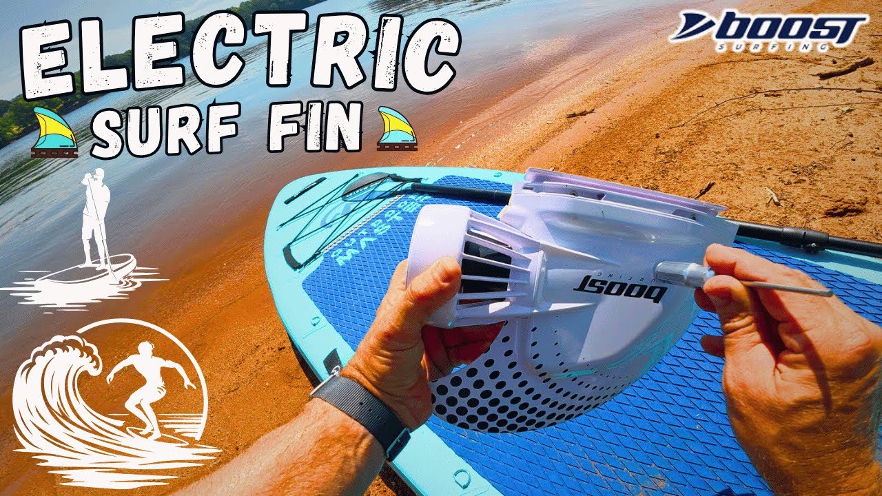 Boost Electric Surf Fin for Surfboards & SUP Boards 